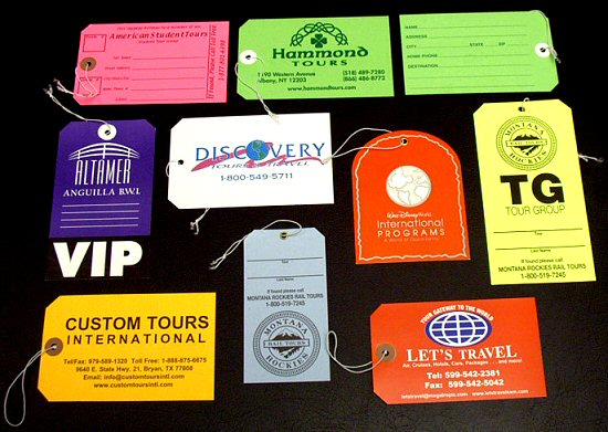 Card Stock Tags