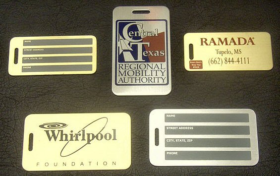Metal Write-On Tags